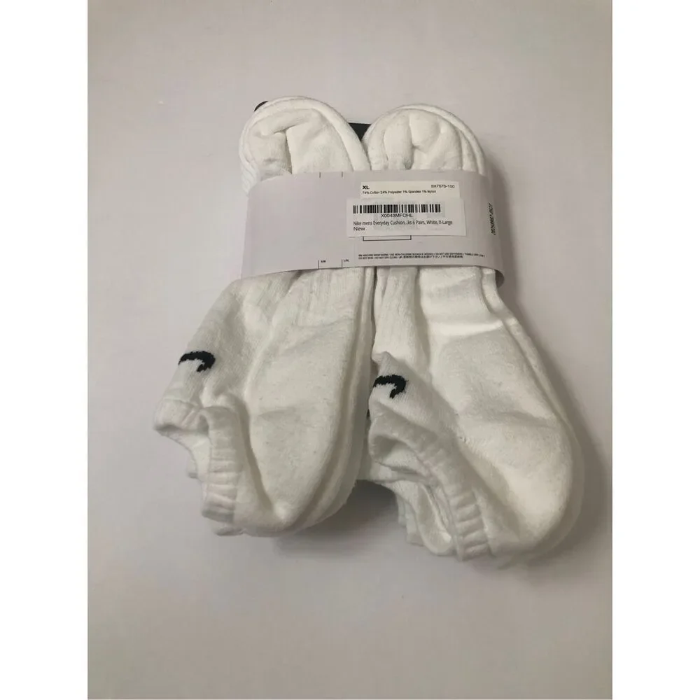 Nike Everyday Cushion No Show Socks Men’s Size 12-15